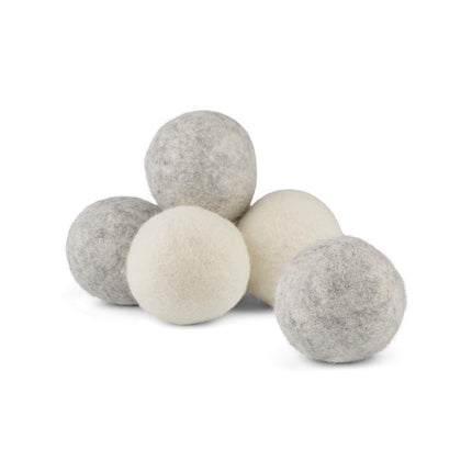 Wool Dryer Ball | 6 pcs. made of 100% sheepskin wool | 7,5 cm