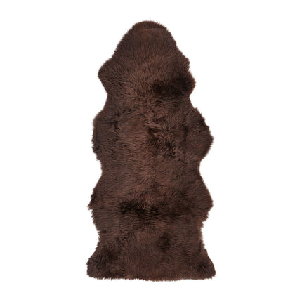 Merino Sheepskin | Long Hair | 135x60 cm Chocolate