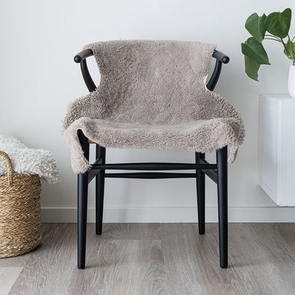 Short Wool Merino Sheepskin Rug | 90x60 cm (Bestseller) Light Grey