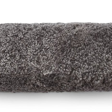 Bolster Cushion | 20x52cm | New Zealand Sheepskin Graphite