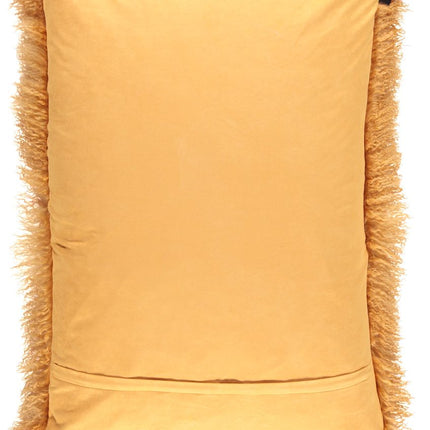 Curly Cashmere Cushion | 40x40 cm Imperial Yellow