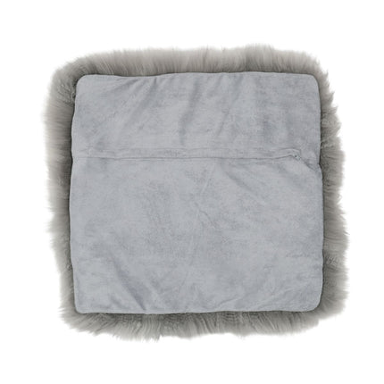 Cushion Cover | Long Wool | New Zealand | 40x40 cm Light Grey