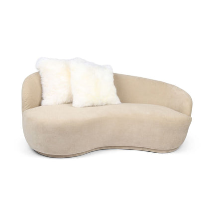 Cushion Cover | Long Wool | New Zealand | 50,5 x 50,5 cm cm Ivory
