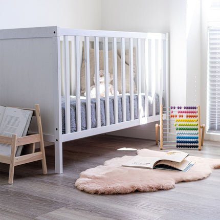 Baby Sheepskin | Short Wool | New Zealand | 80 cm Light Pink