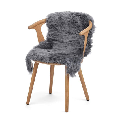 Merino Sheepskin | Long Wool | prox. 100x60 cm Steel