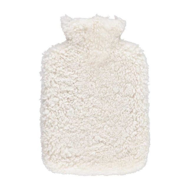 Sheepskin Hot Water Bottle | 37 x27 cm Pearl