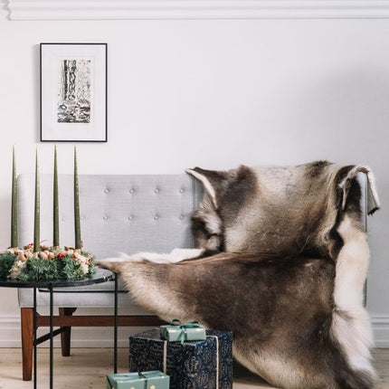 Reindeer Hide | 70x110cm Natural Dark Brown
