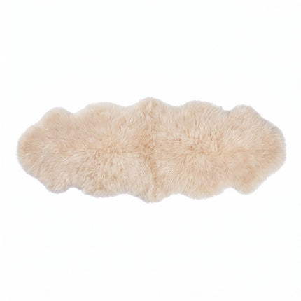 Fellvang Double Sheepskin | Long Wool | New Zealand | 160x60 cm Champagne