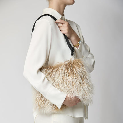 Jasmin Muff Bag Leather Brown
