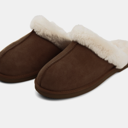 Nordic Sheepskin Slipper Chocolate