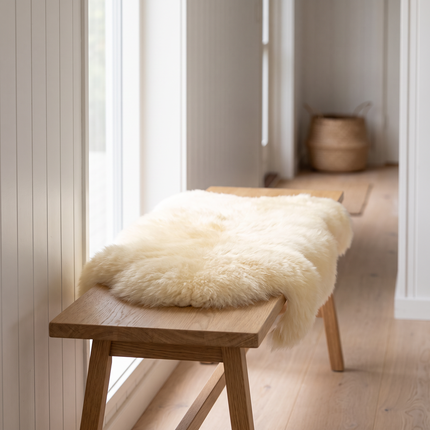 New Zealand Sheepskin | 70+ cm Ivory