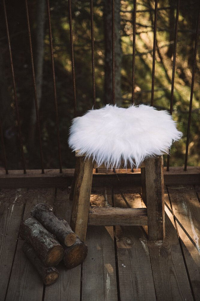 Long Wool Sheepskin | Seat Cover | 2 Pack Black