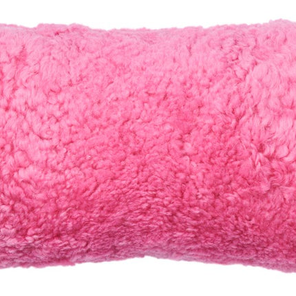 Short-Wool Cushion | Doublesided | 30x60 cm Coral Pink