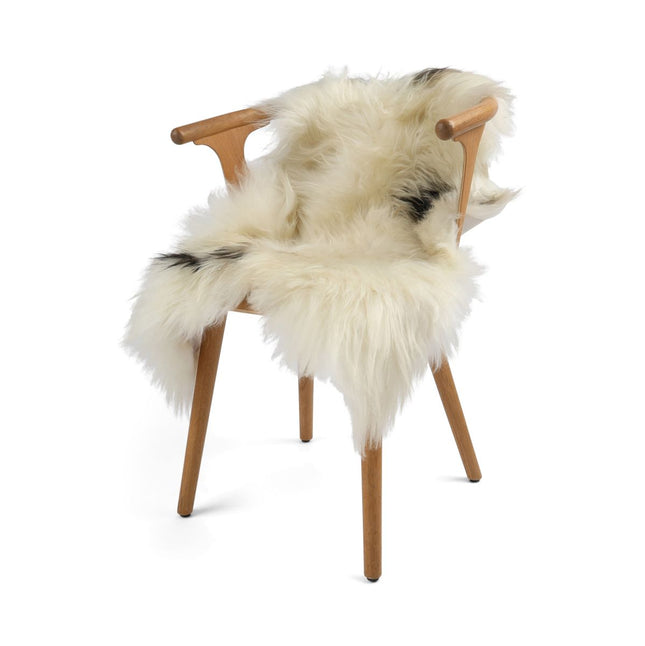 Icelandic Sheepskin | Long Wool | 90-100 cm Art Spotted