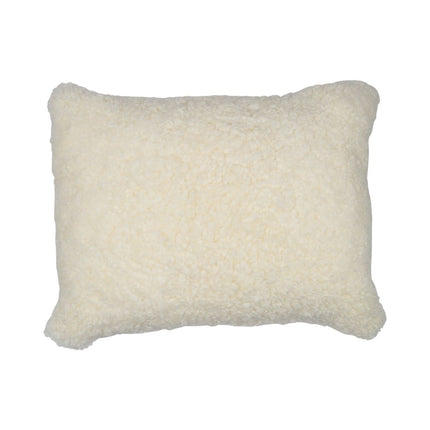 Sheepskin Cushion | Short Wool | New Zealand | 35x45 cm White