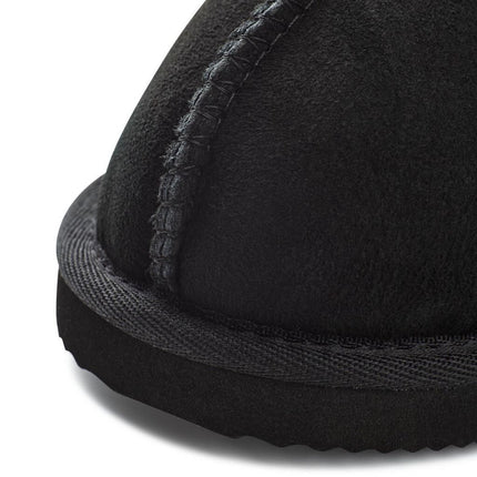 Nordic Sheepskin Slipper Black