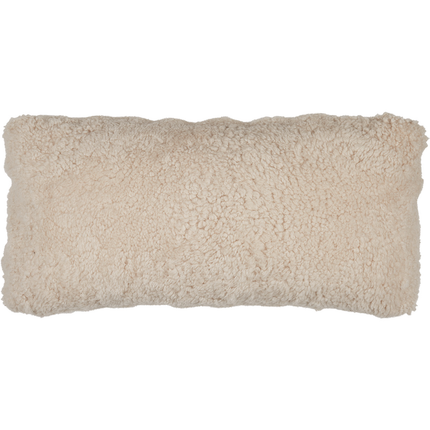 Doublesided Sheepskin Cushion | New Zealand | 40x40 cm Pearl