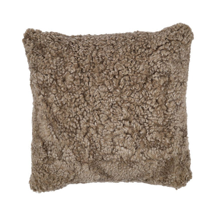Sheepskin Cushion | Short Wool | New Zealand | 50x50 cm Sahara