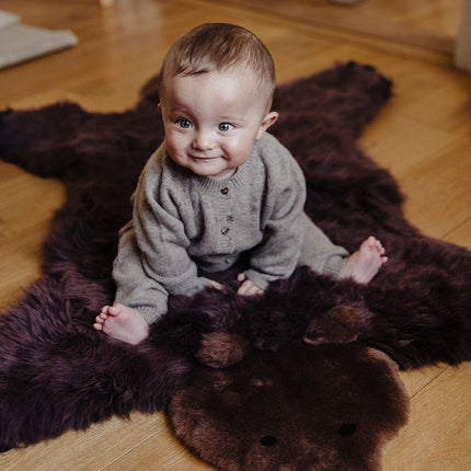 Bear Rug | New Zealand | 130x80 cm Brown