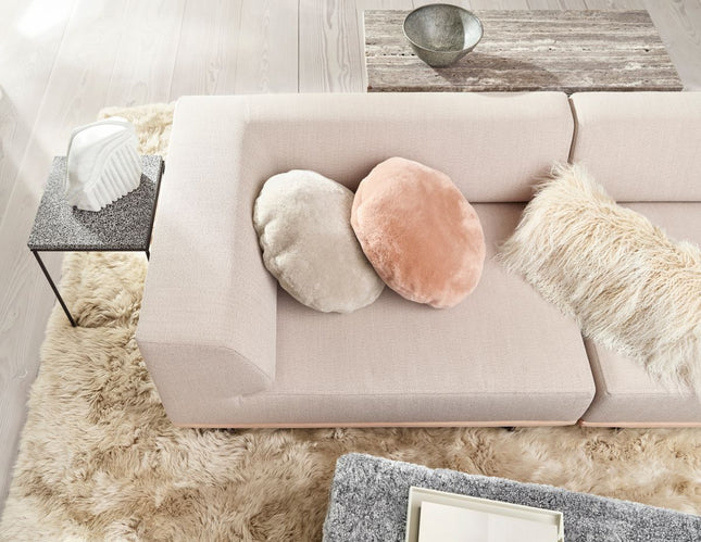 Nordic Velvet Single sided Cushion | Ø45 cm | Ø62 cm