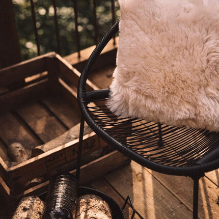 Long-Wool Cushion | New Zealand Sheepskin | 35x35 cm