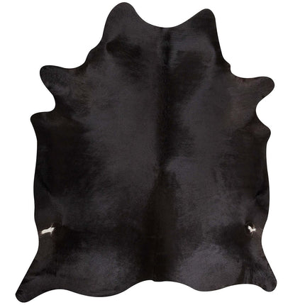 Premium Natural Cowhides | 180x220 cm | Brazil Solid Black